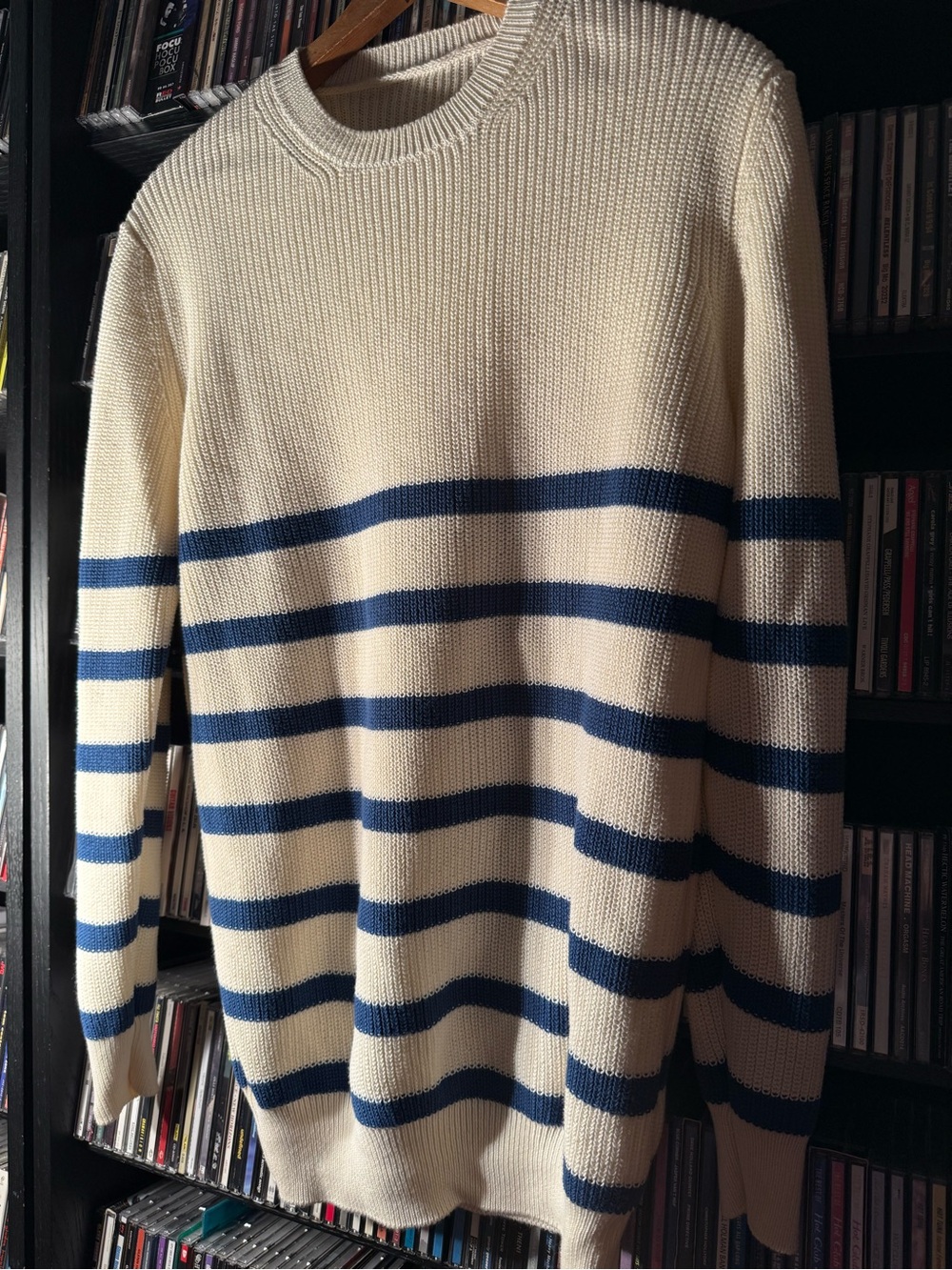Filippo de Laurentiis striped sweater in 100% cotton